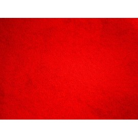 Bright Red Microsuede Deluxe Foam Backed Headliner Fabric for Car Interiors Cherry Micro Suede Roof and Panel Lining - 60"x36" (1 Yard)