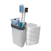 Vivid Travel Toothbrush Holder Case for Toothbrush and Toothpaste, Portable