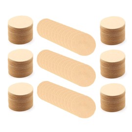 Txibikn 300 PCS Unbleached Paper Coffee Filters - Round Replacement Filters for Aerobie Aeropress Coffee & Espresso Makers - Eco-Friendly Disposable Coffee Filter Packs