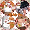 YeahBoom Pack of 24 Christmas Sticky Notes, Mini Sticky Notes