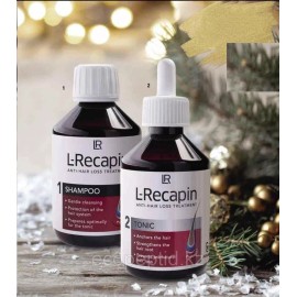 LR L-Recapin Shampoo and Tonic Anti Hair Loss Treatment 1+1 Set Brand New