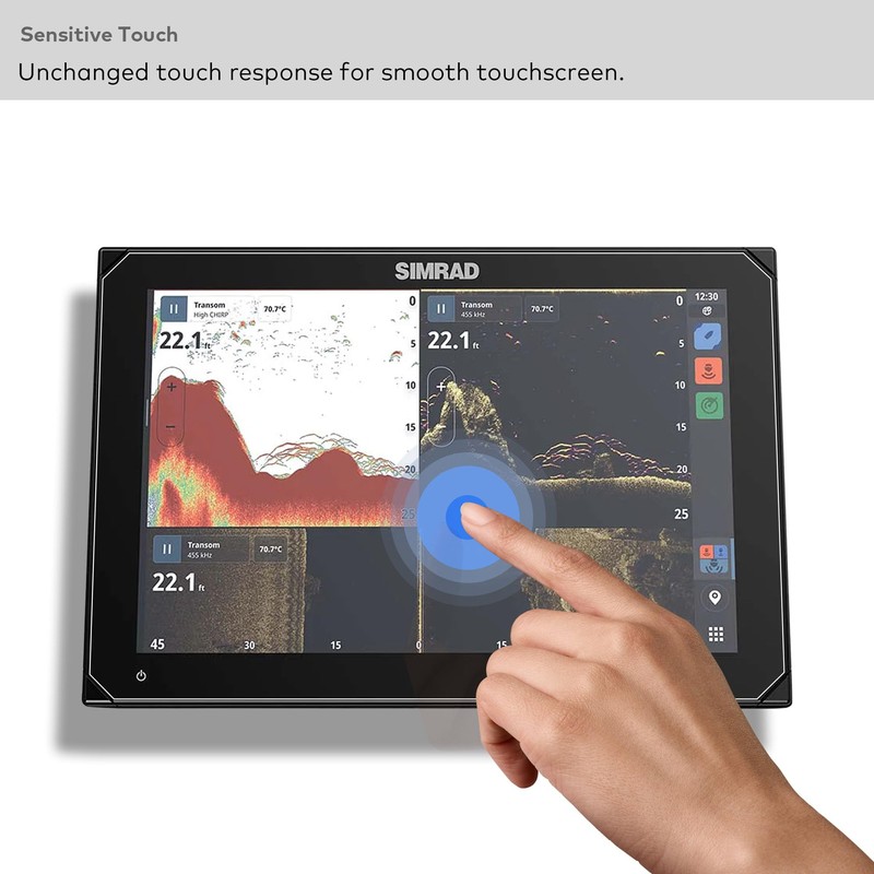 INNOSURE Premium Tempered Glass Screen Protector designed for Simrad NSX
