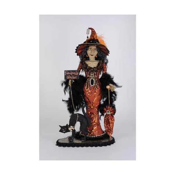 Karen Didion Fabulously Wicked Witch Figurine Polyresin