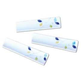 Spoon Rest, Fork Rest, Chopsticks Rest, Set of 3, Pottery, Stylish, Arita Ware, Ichimo Kiln, Colored Lemon, Slim Chopsticks Rest