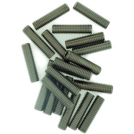 M2 (2mm x 2mm) Hex Socket Grub Screw (Flat Point) - Stainless Steel (A2) (Pack of 20)