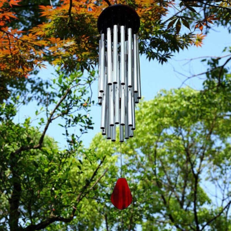 AIMALL Large Deep Tone Windchime Chapel Bell Wind Chimes Outdoor