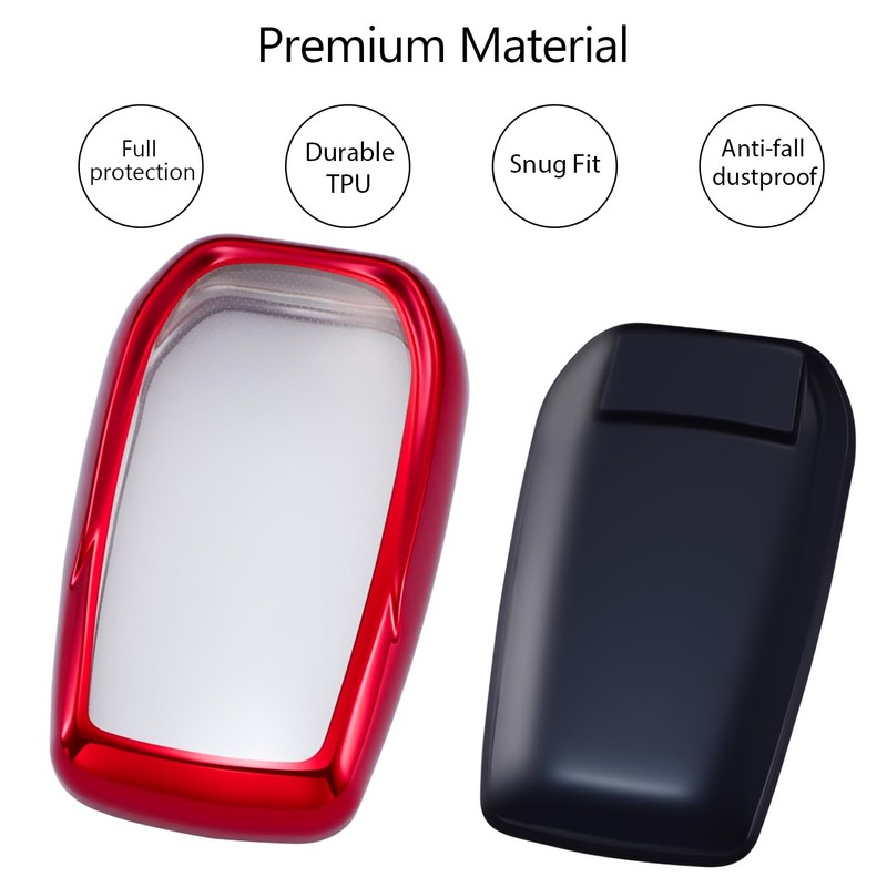 Lcyam Key Fob Cover Fits for Toyota 2026 2025 Sequoia