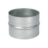 daniplus Connection fitting made of steel, connector for exhaust hose, hose diameter 100 mm