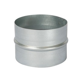 daniplus Connection fitting made of steel, connector for exhaust hose, hose diameter 100 mm