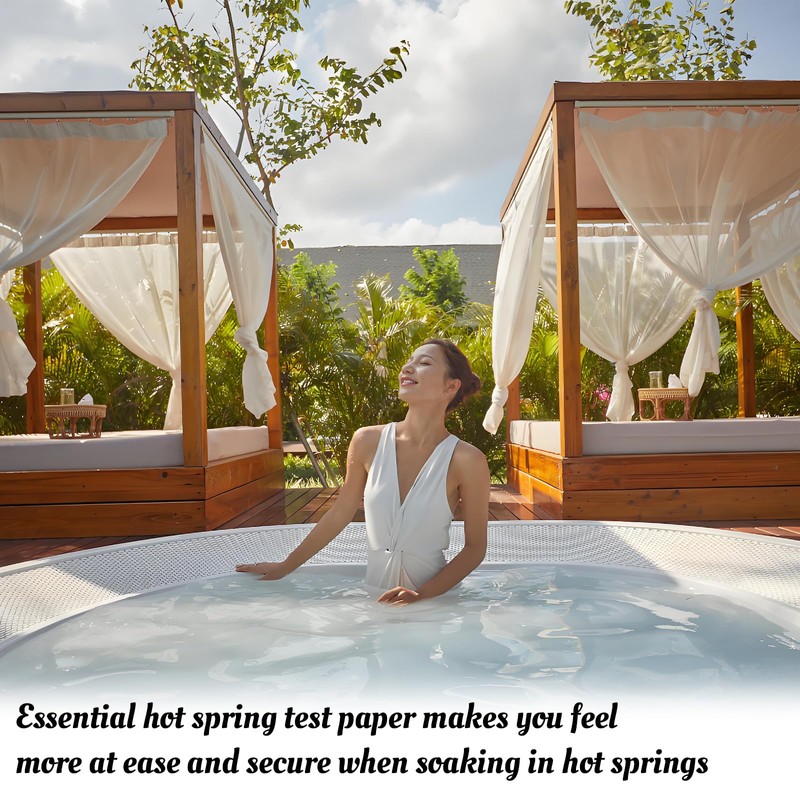 100Pcs Hot Tub 3 In 1 Test Strips, pH Test