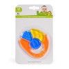 Teething Ring Rainbow Orange, BPA Free, Teething Ring Teether 3