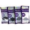 Wirejewelry 4 Step Rock Tumbler Abrasive Grit and Polish Kit,