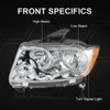 RUIANOMG Headlights Assembly Replacement For Jeep Grand Cherokee 2011 2012