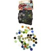 HTI Toys Classic Metallic Pack of 50 Marbles