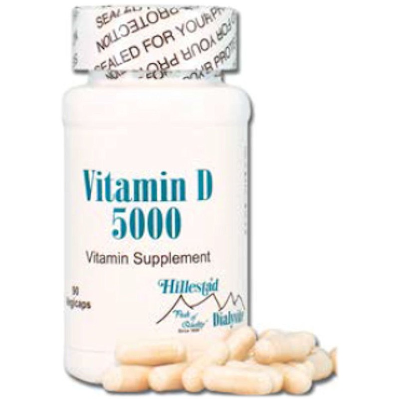 Dialyvite - Vitamin D 5000 IU - 90 Capsules