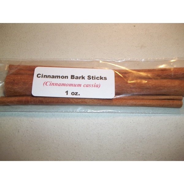 cinnamon sticks 1 oz. Cinnamon Bark Sticks (Cinnamomum cassia)