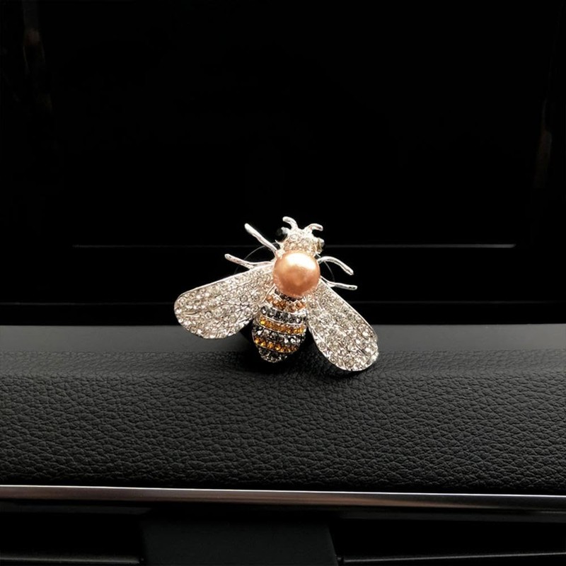 Pack of 2 Clips for Car Air Vent Bling Shiny