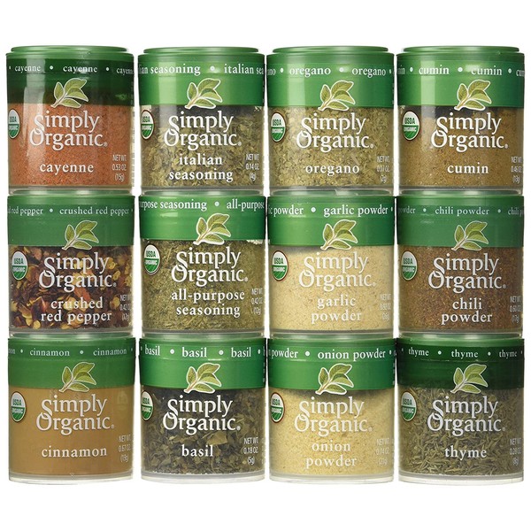 Simply Organic Starter Spice Gift Set