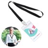 Lanyard with Card Holder 5 Sets Id Card Holders with