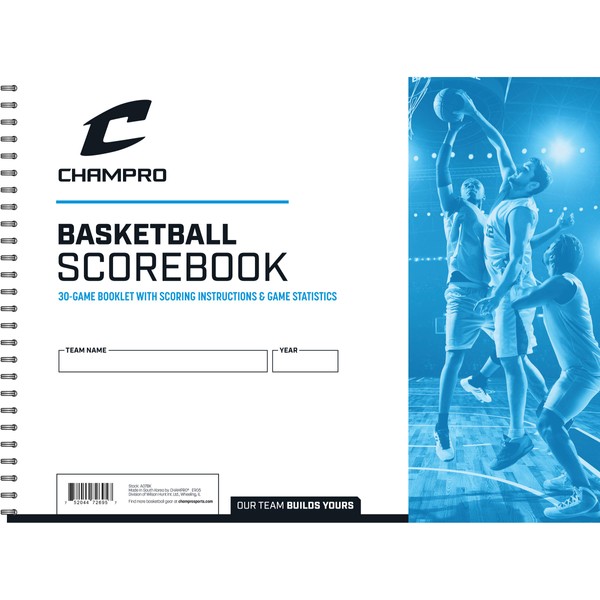 Champro Basketball Score Book (White)