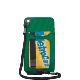 Manhattan Portage City Tech Id Case ( Black, One Size, Water Resistant, ID Compartment, Clear, Credit Cards, MetroCard, Business Cards, Loop, 210D, Traveler )