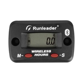 Runleader Digital Bluetooth Vibration Activated Hour Meter,Maintenance Reminders,Battery Replaceable for Lawn Mower Tractor Generator Compressor Chainsaw etc.