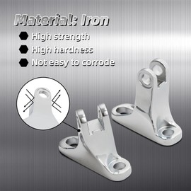 TCMT Passenger Footpeg Peg Mini Mount Kit Fit for Touring Models Road King Street Glide 1993-2025 (Chrome)