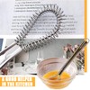 4Pcs Stainless Steel Mini Whisks Small Whisks for Cooking Small