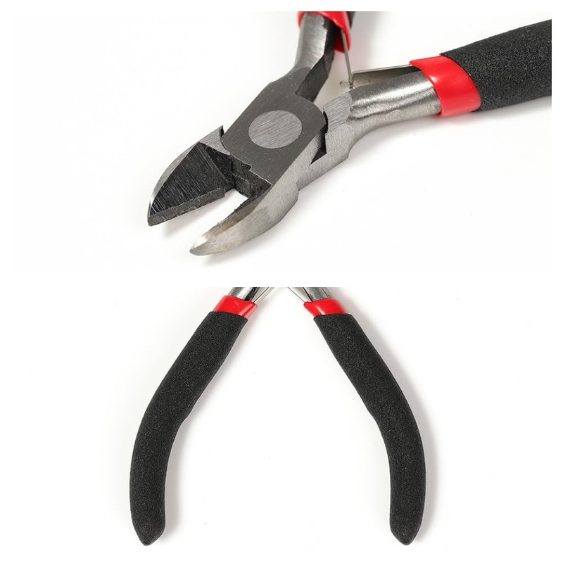 2PCS Precision Wire Cutter Wire Flush Cutters Wire Pliers with