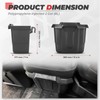 KEMIMOTO Center Underseat Storage Bin, Central Underseat Storage Box Compatible