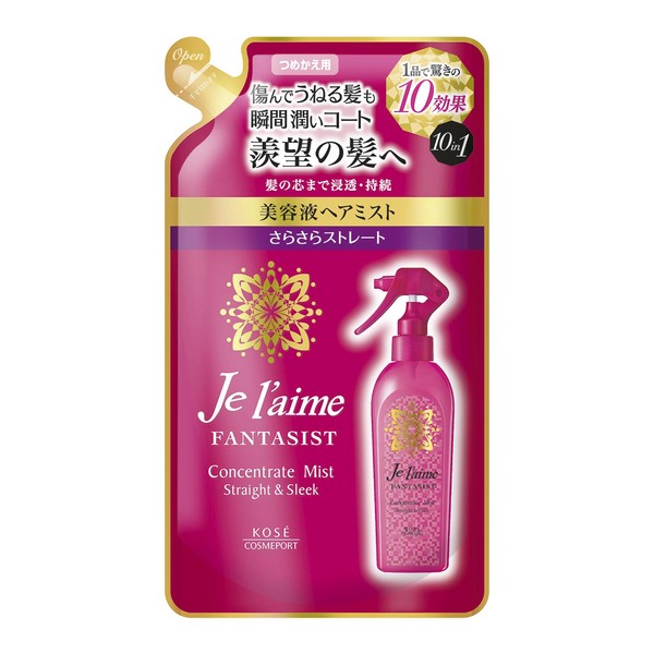 KOSE Je Laime Fantasist Concentrate Mist (Smooth Straight), Refill, 8.1 fl oz (230 ml) (x 1)