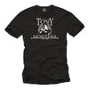 Cool retro t-shirt for men TONI MONTANA logo size M