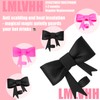 LMLVHH 4Pcs Pink & Black Cup Accessories Set – Magical