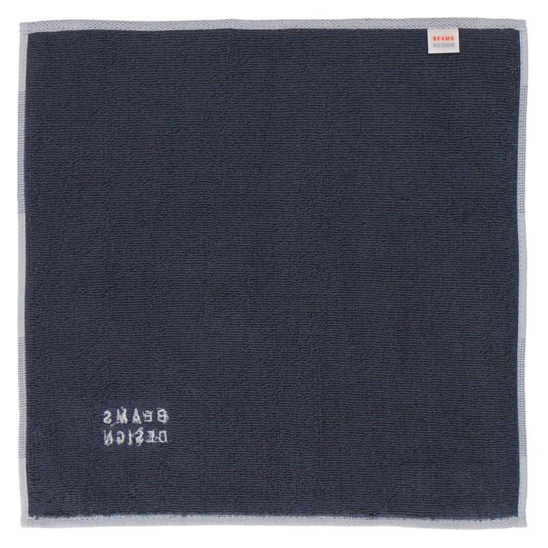 Beams Design 06908002 Men's Towel Handkerchief, Hand Towel, Unisex, Blue
