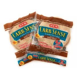 H-E-B Keto Friendly Low Carb, Low Cal, High In Fiber, Whole Wheat Tortillas ( 2 Pack )