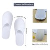 10 pares pantuflas desechables,Pantuflas para Spa,Suaves y Cómodas de 11