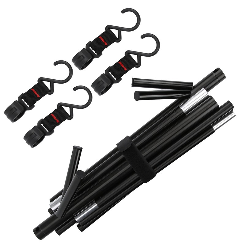 Short Outdoor Triangle Storage Tripod Travel Camping Drying Rack Cookware