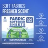 Sudstainables Fabric Softener Sheets for Washer - Fresh Scents, Natural