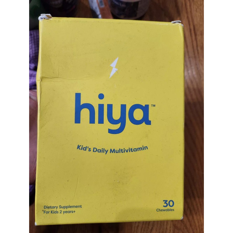 Hiya Kids Daily Multivitamin , 30 Chewables - SEE PICTURE