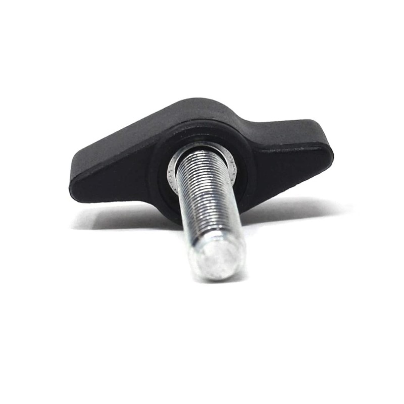 Design61 4 x Plastic Wing Screws with Threaded Bolts Steel