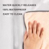 AmazerBath Clear Waterproof Shower Curtain Liner 72X84 Extra Long With