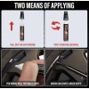 SMAPHY Matte Black Rim Touch Up Paint Wheel Scratch Repair