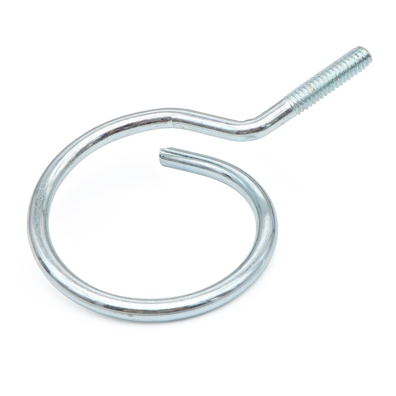 Xadnitu 100 Pieces 2" Diameter Threaded Bridle Rings, Heavy Duty