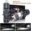Unbranded Mini Hyperboloid H4 Laser Bi LED Projector Lens Motor&Car