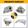 Jecoupoon Left Driver Side Headlight Assembly w/Corner Lamp Compatible with