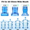 U-Goforst [6 PCS] 3 & 5 Gallon Water Jug Cap