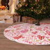 Double Sided Valentine's St. Patrick's Day Tree Skirt Merry Xmas