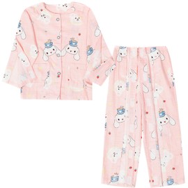 AUSTYLCO Adaptive Clothing for Children Long Sleeve Cotton Tear Away Full Opening Bedridden Patient Clothing Suitable for Bedridden and Mobility-impaired for Kids