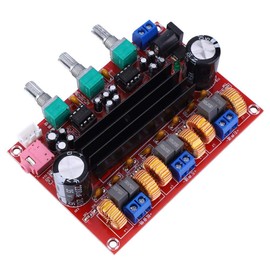TPA3116D2 2.1 Channel 2x50W+100W Digital Subwoofer Power Amplifier Board Audio Stereo AMP Module Board Speaker DIY Kit DC 12V-24V