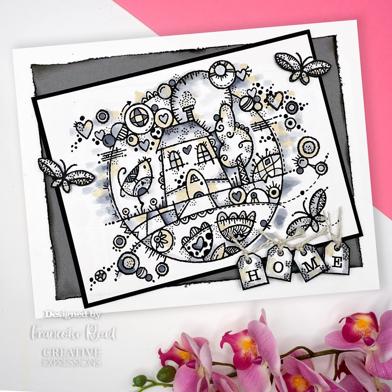 Francoise Collection - Dream Home - Clear Stamp